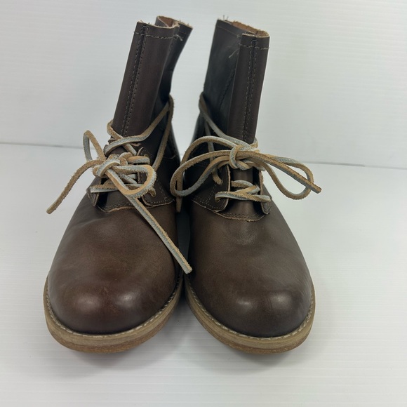 TIMBERLAND Earthkeepers Savin Hill Brown Leather Lace Up Boots - Picture 8 of 8